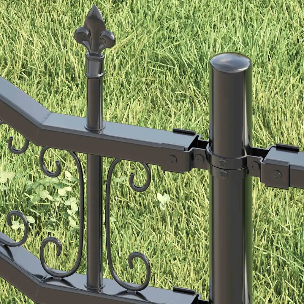 Recinzione per Giardino KAMPEN Grigio 42003965