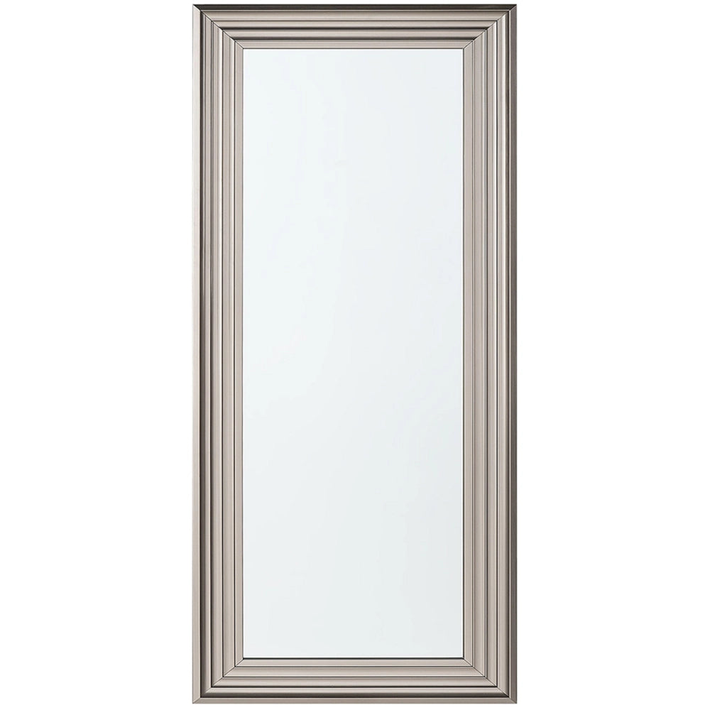Specchio da Parete Argento 50 x 130 cm Rettangolare Moderno Semplice Minimalista