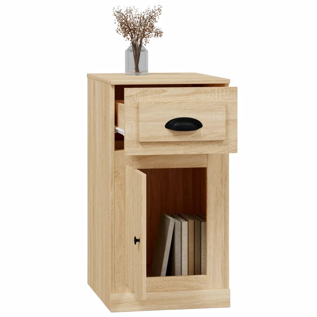 Mobiletto Cassetto Rovere Sonoma 40x50x75 cm Legno Multistrato 816483