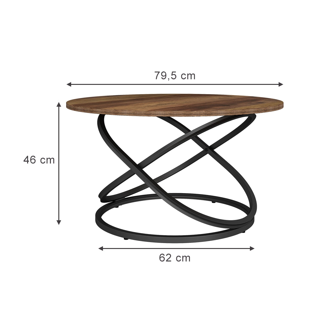 Vicco Tavolino Legno 79.5 x 46 cm con ampia superficie di lavoro