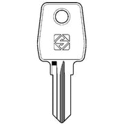 CHIAVE PIATTA EUROLOCKS EU13R SILCA - ACCIAIO NICHELATO- 10 pezzi