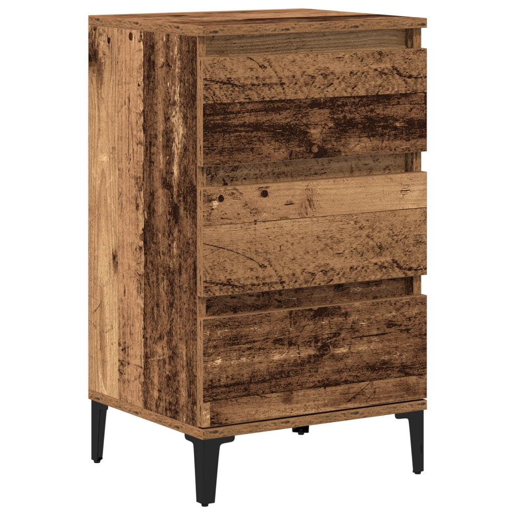 Comodino Legno Vecchio 40x35x70 cm Legno Ingegnerizzato