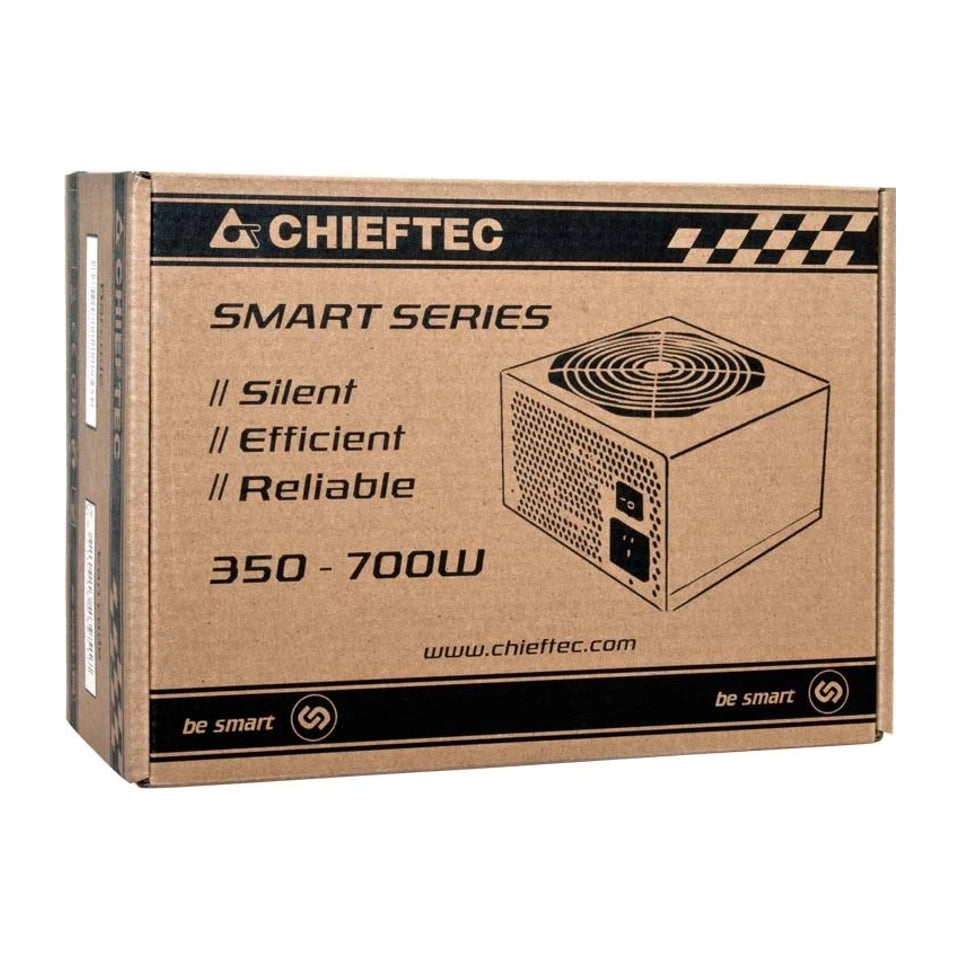 Unità di alimentazione Chieftec Smart GPS-400A8 da 400 W 20+4 pin ATX ATX nera