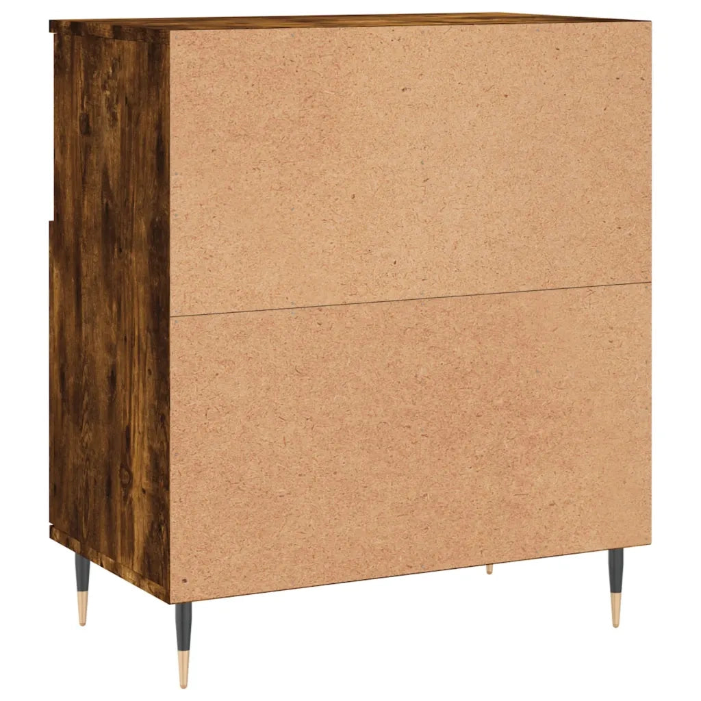 Credenze 3 pz Rovere Fumo in Legno Multistrato 3190146