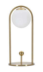 LAMPADA DA TAVOLO GLAMY ARC -A- CM Ø 21X47
