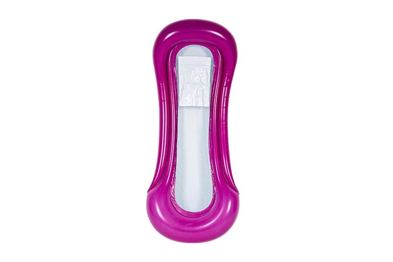 MATERASSINO GONFIABILE DA MARE O PISCINA RETTANGOLARE STONDATO VIOLA CON RETE INTERNA 0.2 MM - 160X60 CM OKX