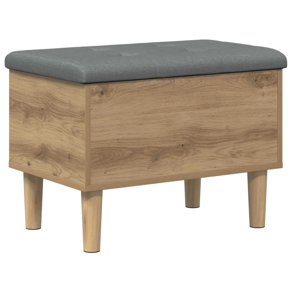 Panchina con Cuscino Rovere Artigianale 62 x 42 x 46 cm 8017734