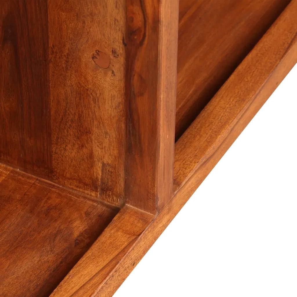 Mobile TV in Legno Massello con Finitura Ambra 120x30x40 cm 244680