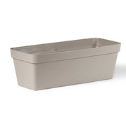 Cassetta VASO da balcone CLEO portavaso in plastica 50 cm Veca VARI COLORI Color: AVANA