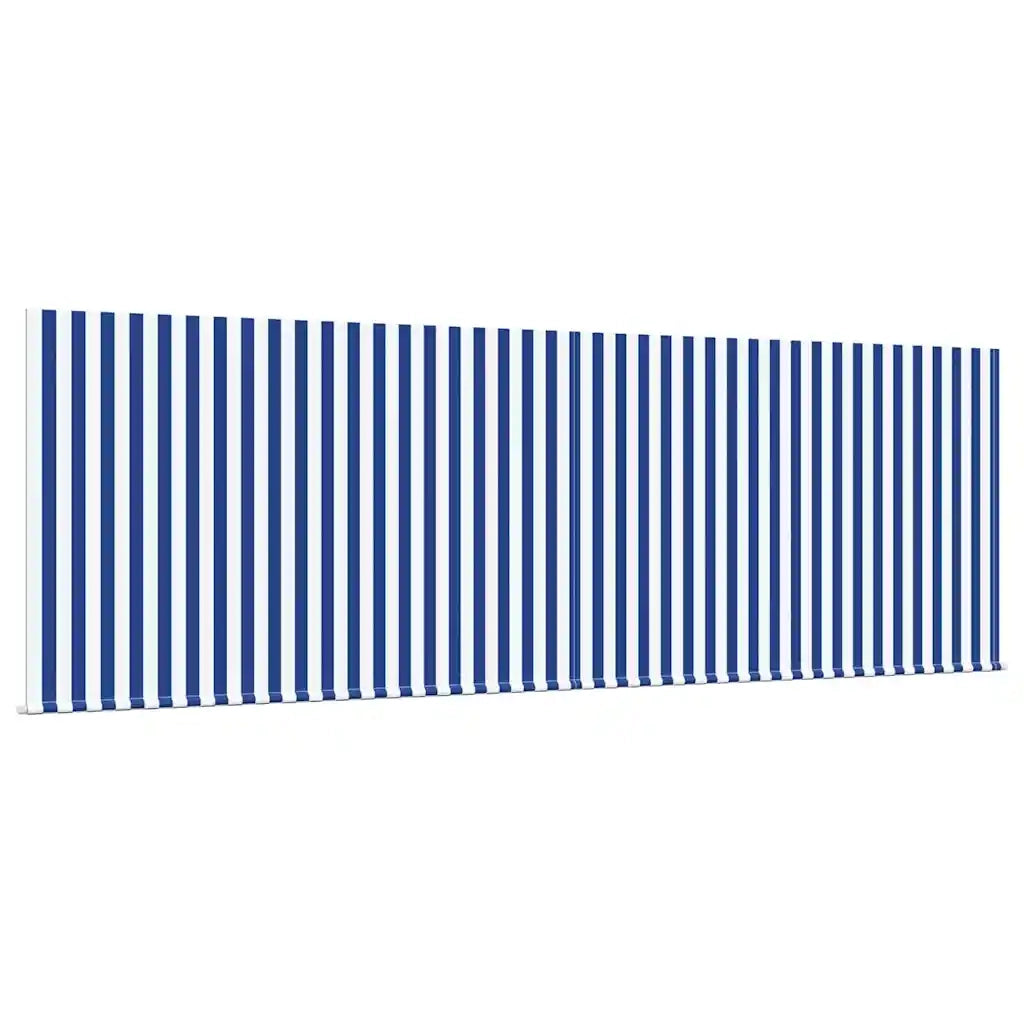 vidaXL Tenda Retrattile Blu e antracite 400 × 300 cm
