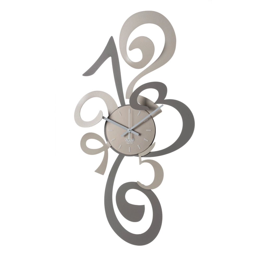 Orologio da parete moderno Truciolo Fango e Sabbia