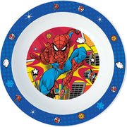 Piatto Fondo Originale Disney Spiderman in plastica rigida per bambini