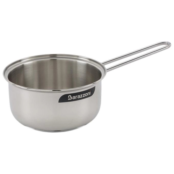 Barazzoni 266110020 Bonita Casseruola in Acciaio Inox 18-10 con Fondo Termoradiante Adatta a Tutte le Fonti di Calore incluso Induzione colore Acciaio inox