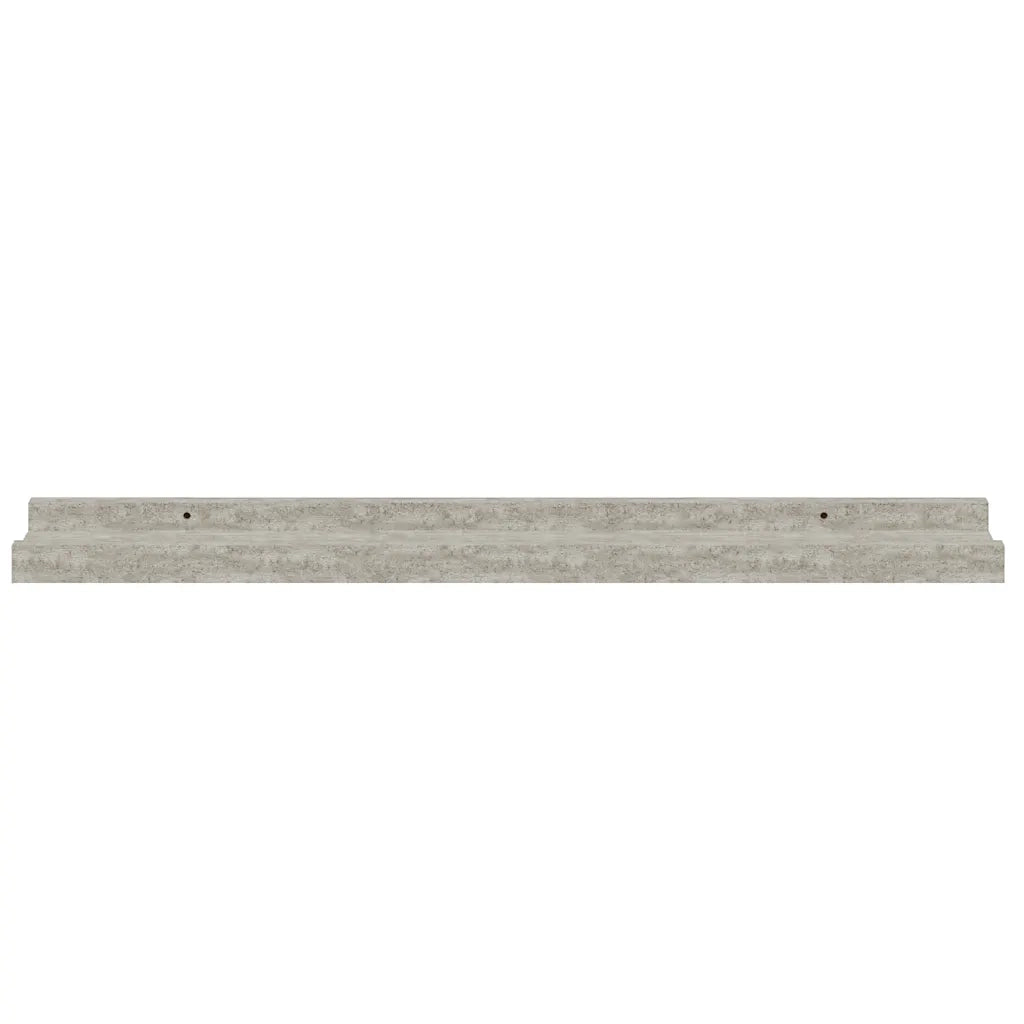 Mensole da Parete 4 pz Grigio Cemento 60x9x3 cm cod mxl 33276