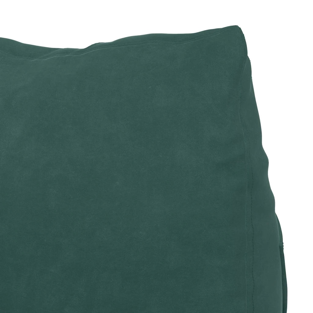 Cuscino per Schiena | Cuscino dorsale Verde Scuro 45 x 20 x 35 cm