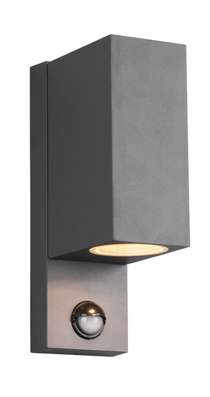 Applique da Esterno Attacco GU10 in Alluminio Pressofuso Antracite