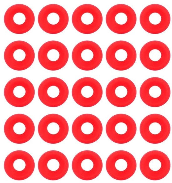 Gomma di Silicone per Bottiglie - 25 pezzi - Sigillatura per Bottiglie - Gomma di Ricambio - Adatto per Birra Artigianale - Duraturo e Sicuro - Sigillatura per Bottiglie