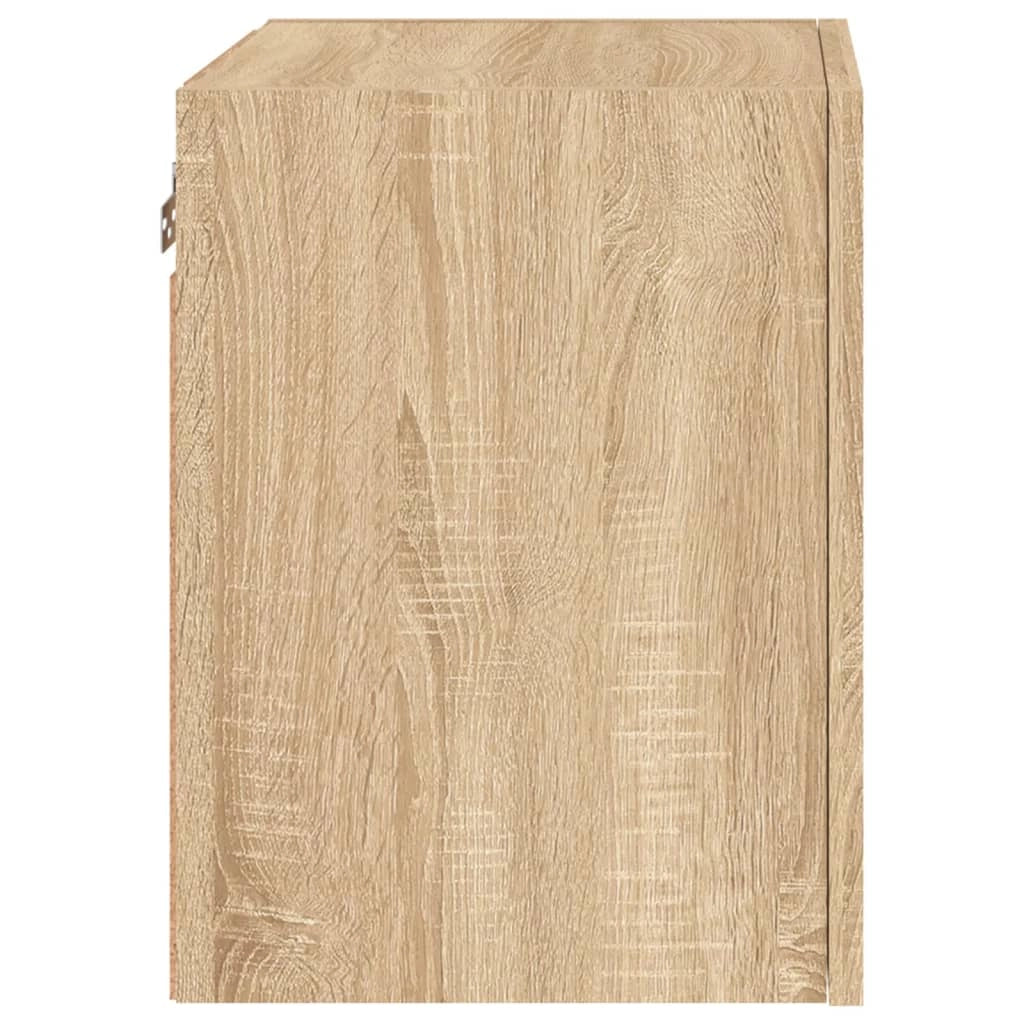 Mobile TV multimediale mensola TV mobile TV sala da pranzo soggiorno camera da letto a parete rovere Sonoma 40,5 x 30 x 40 cm legno ingegnerizzato marrone 02_0028157