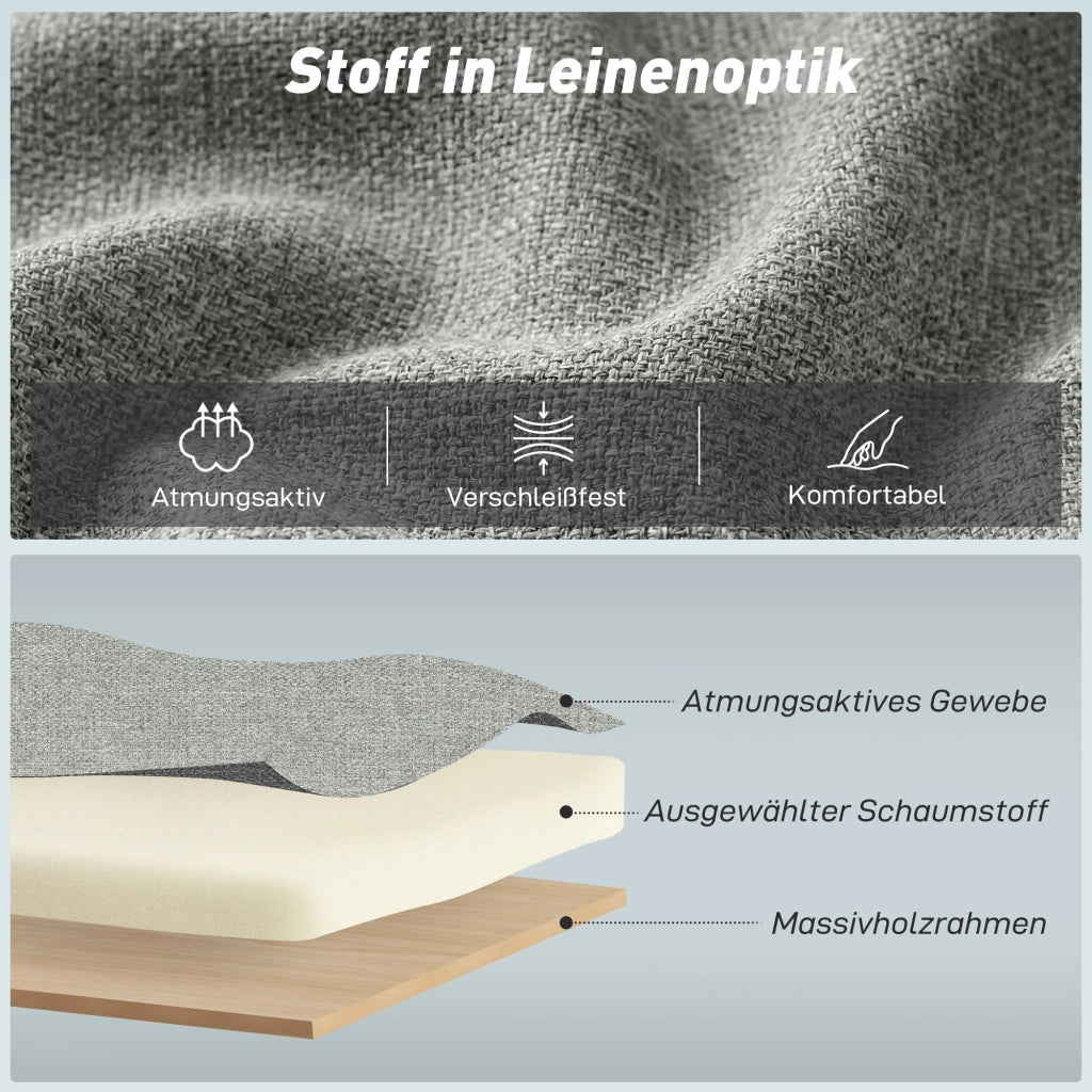 Sedia letto estraibile con schienale regolabile ¨C zephmum ¨C grigio
