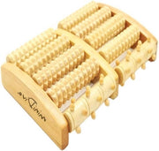 Apparecchio di massaggio in legno Dual - massaggio in legno per piedi - massaggio a rullo - disintossicazione - plante del piede - fasciite - dolore al tallone - massaggio rilassante per stress