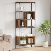Libreria-Scaffale per Libri-Mobile di Stoccaggio Legno vecchio 76 x 33 x 188,5 cm Legno multistrato