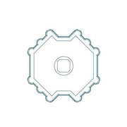 ADATTATORE OTTAGONALE PER RULLO Ø 60 MM VDS 43380/156 AUTOMAZIONE AUTOMATISMI
