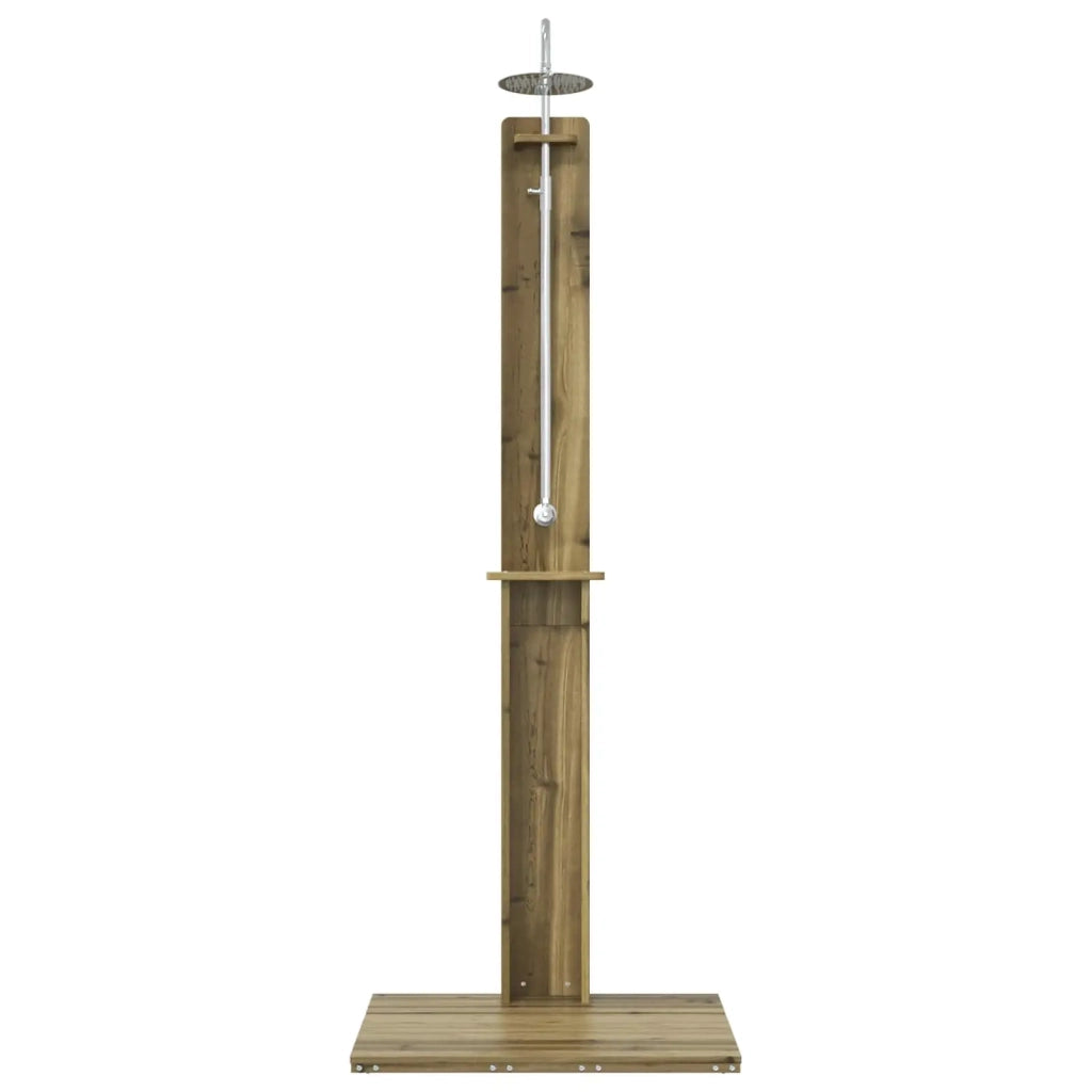Doccia da esterno Naturale 75 x 76 x 217 cm 886335