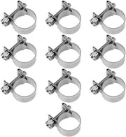 Serrature adattabili 10 pezzi - Flessibile tubo compressore - Acciaio inox 304