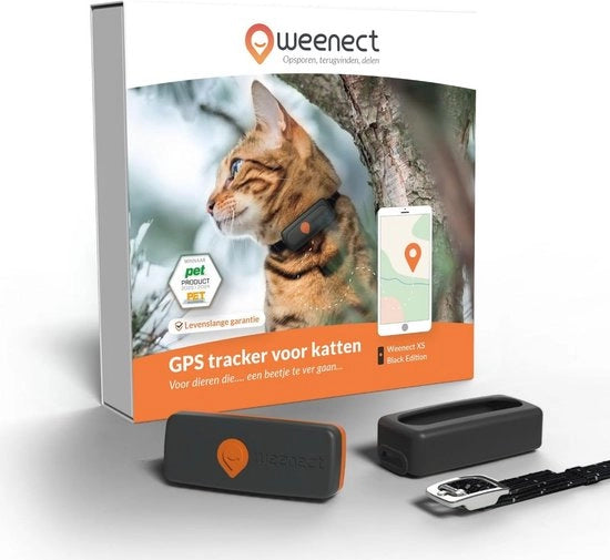 Collare GPS per Gatti - Tracciatore GPS Mini per Gatti | Posizione in Tempo Reale | Abbonamento Richiesto | Compatto e Leggero | Dotato di Funzione di Sicurezza | Lunga Durata della Batteria