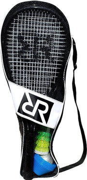 Set di Badminton Velocità 5 Pezzi 

- 2 racchette
- 5 palline
- 1 palla morbida
- 8 segnalazioni di campo
- 1 asta di sostegno