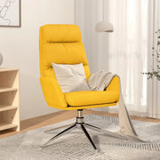 Sedia Rilassante Giallo Senape in Tessuto cod mxl 13972