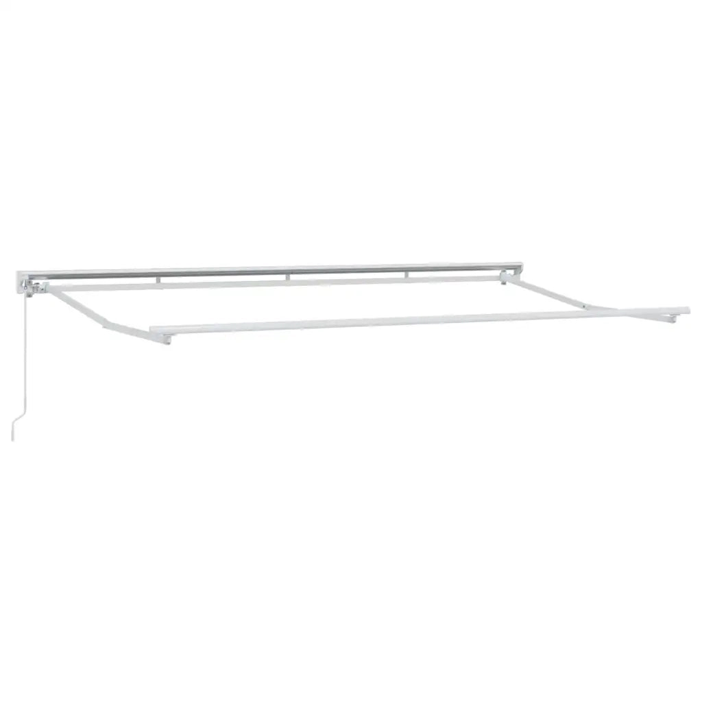 Struttura della tenda-Telaio per tenda da sole Blu e Bianco 350 x 200 cm