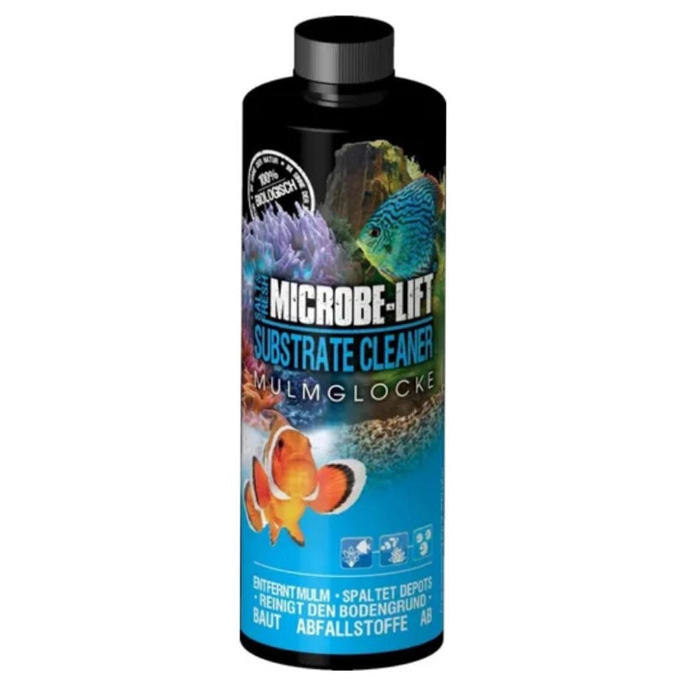 MICROBE-LIFT Substrate Cleaner - per la rimozione di fanghiglia e sporcizia Formato: 118 ml