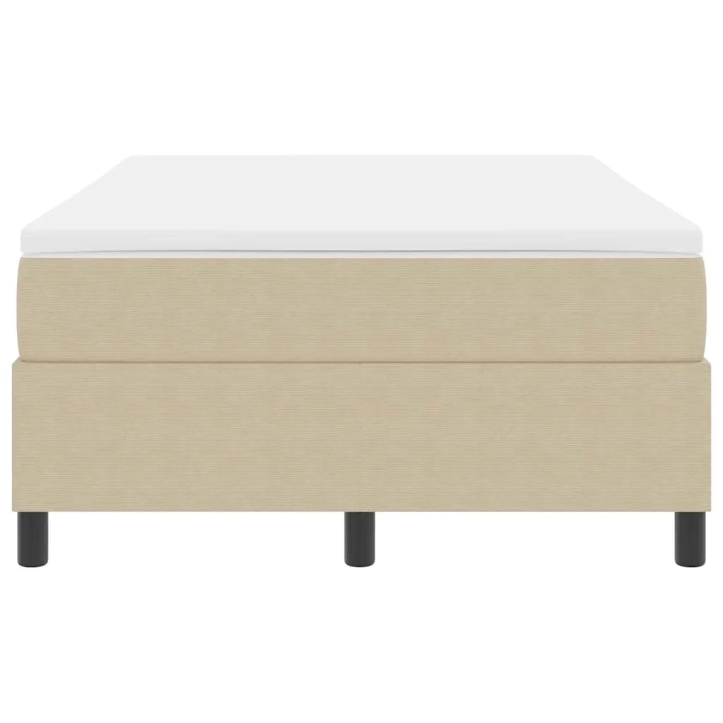 Letto a molle Grigio chiaro e bianco 120 x 190 cm 3337456