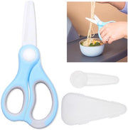 Scaletta per alimenti per bambini - Keramica - Contenitore di stoccaggio - Tasca di protezione - Ideale per carne/verdure/frutta - Pulizia a mano - Portatile - Scaletta per bambini