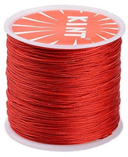 Cordoni in seta 0,5 mm - 116 metri - Poliestere - Nero scuro - per gioielleria - Materiale duraturo e resistente