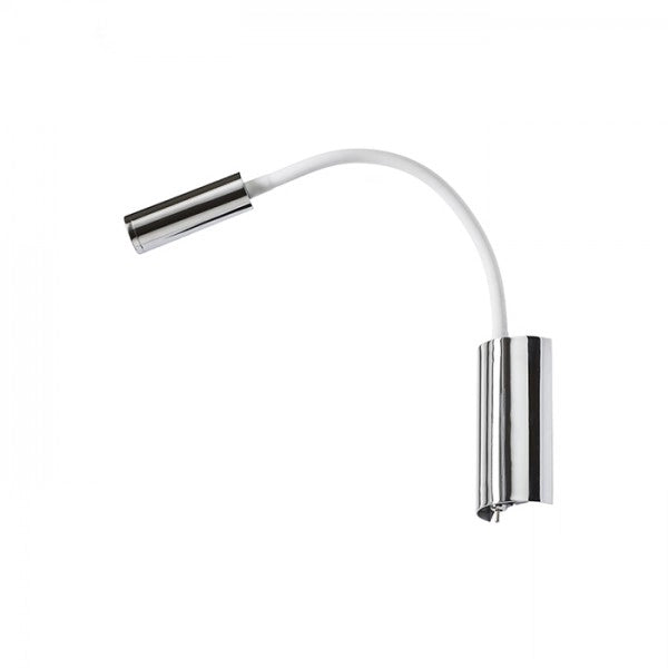 Faretto LED SHOW da parete bianco cromo 230V LED 3W  3000K