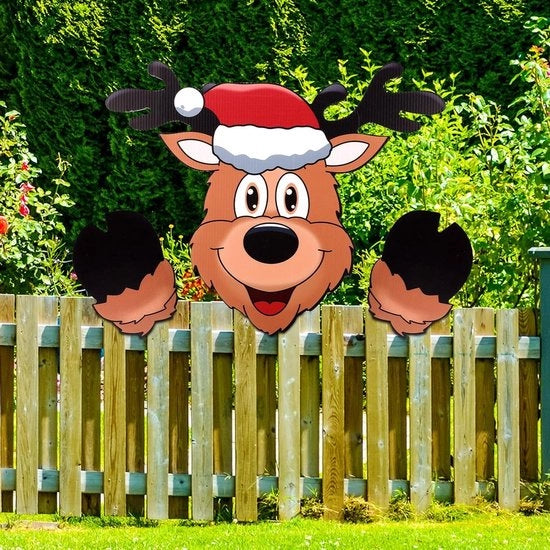 Decorazione di Natale all'aperto - Decorazione di Natale Rendier - Decorazione di Natale per giardino