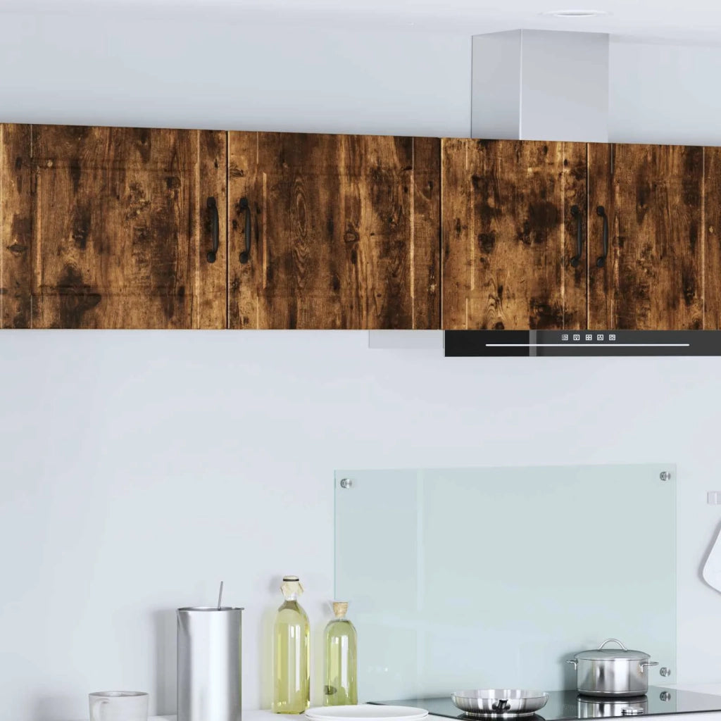 Pensile da cucina | Armadietto a muro PORTO Rovere fum¨¦ 50 x 31 x 40 cm