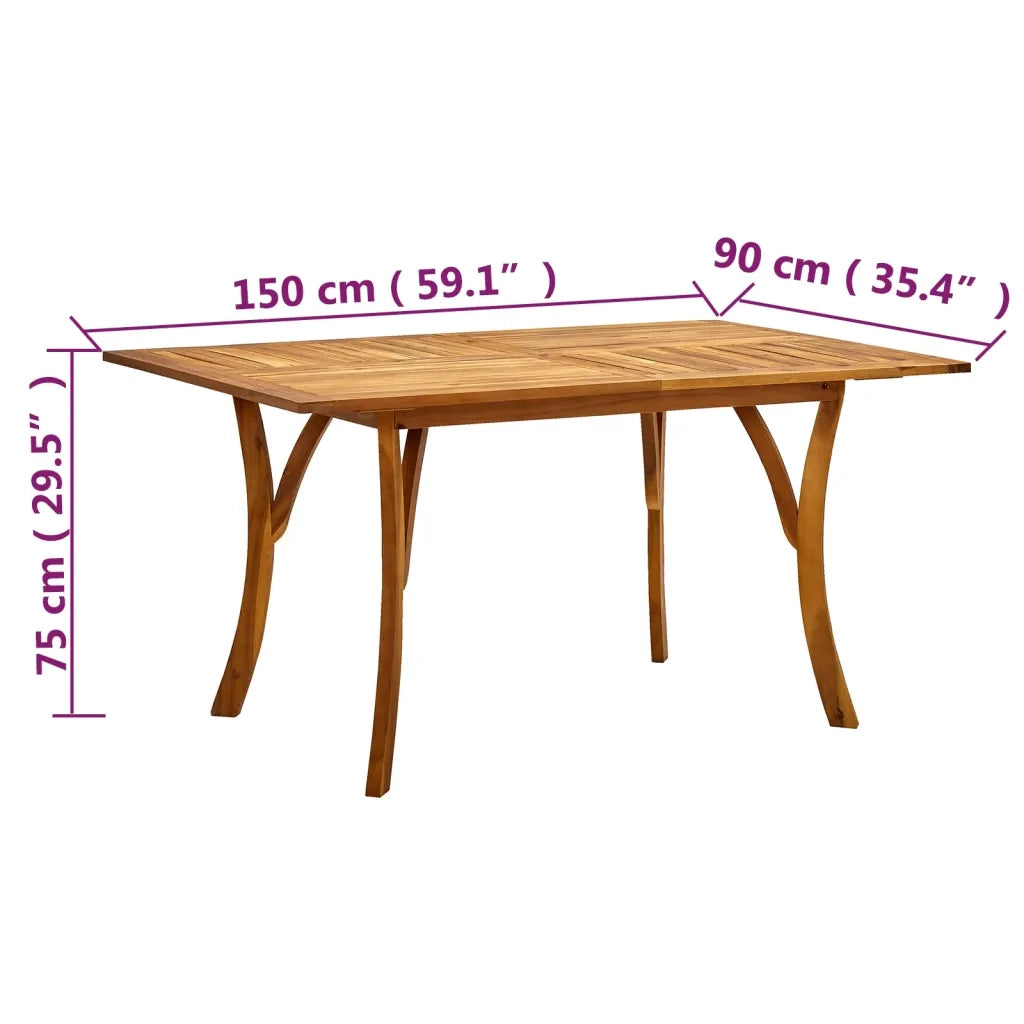 Set Mobili da Pranzo per Giardino 5 pz Grigio Chiaro 3072174