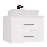 Mobile sottolavabo NEL 60 bagno 2 cassetti bianco