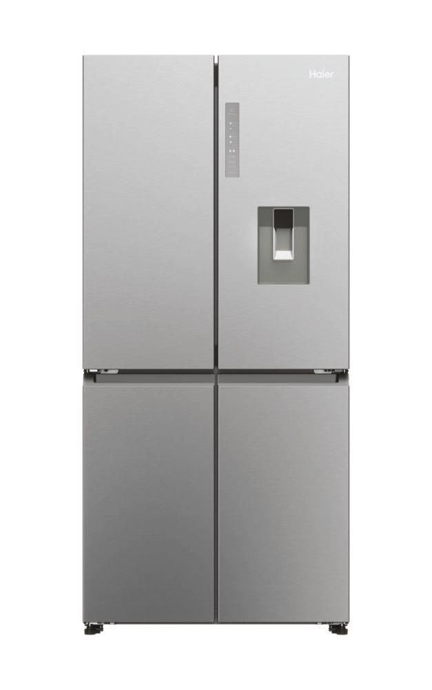 Haier Cube 83 Serie 3 HCR3818EWMM frigorifero side-by-side Libera installazione 463 L E Platino, Acciaio inox