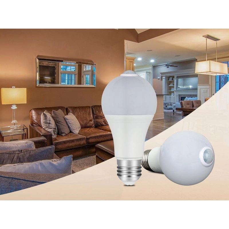 Lampada A Led E27 Con Sensore Movimento Infrarossi 12W 1050 Lumen 4200K