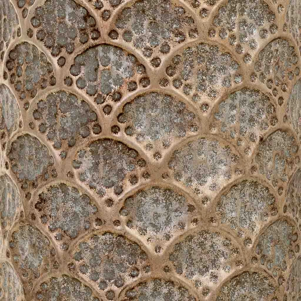 Portaombrelli metallo marrone 20x20x54h cm