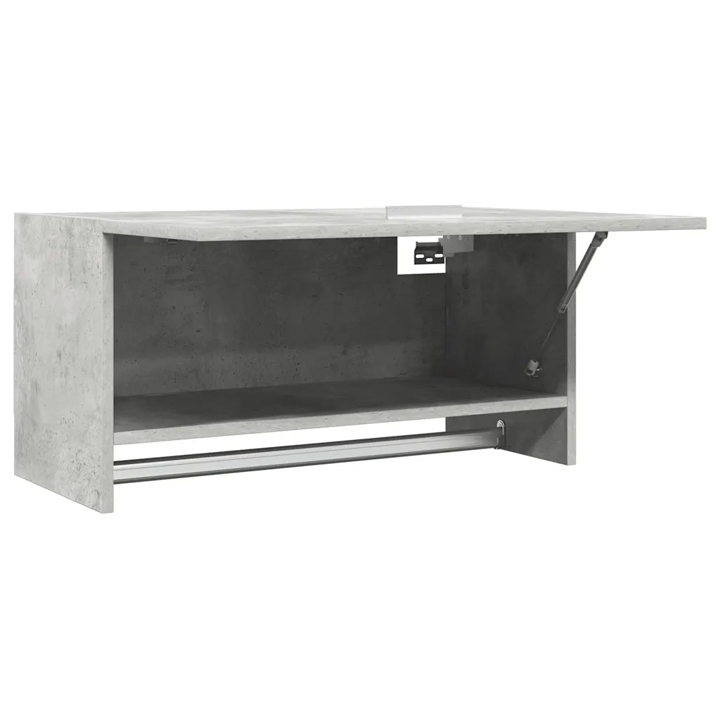 Armadio Grigio Cemento 70x32,5x35 cm in Legno Multistrato CFW8226126