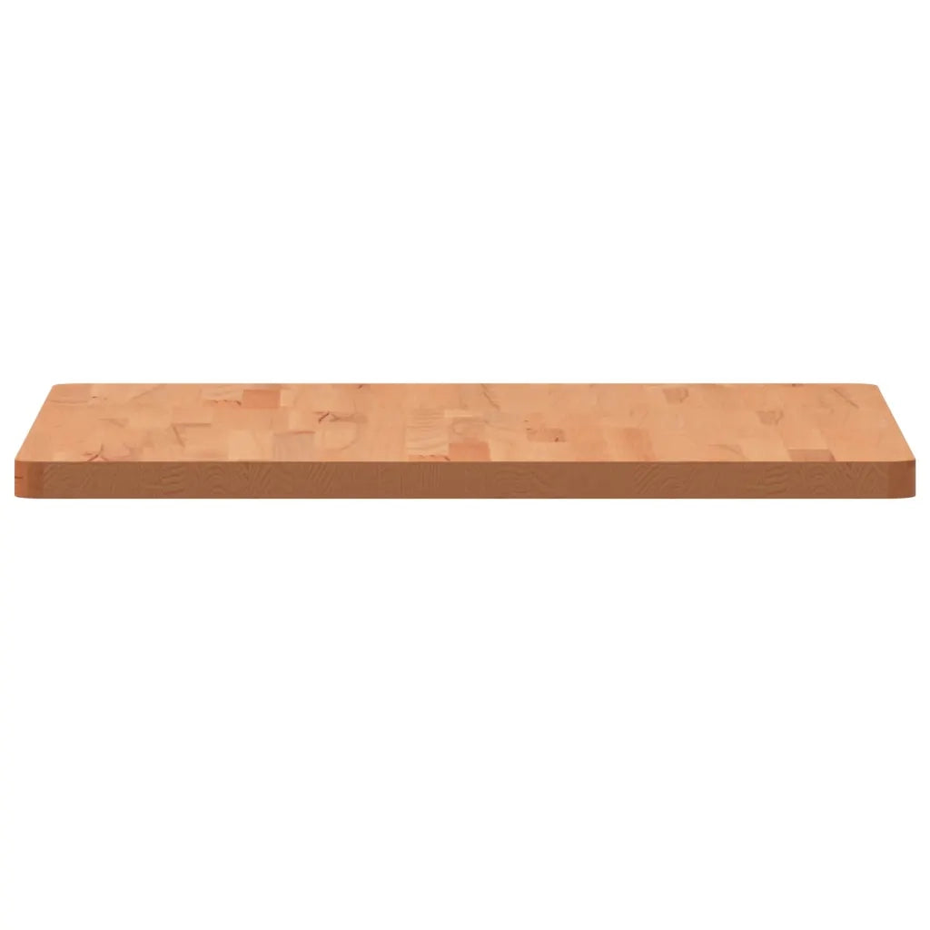Piano per Tavolo 60x60x2,5 cm Quadrato Legno Massello di Faggio 355974