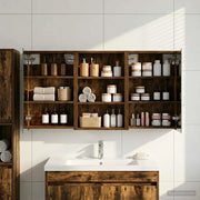 Set di Armadi da Bagno con porta 3 pcs 120 x 10,5 x 60,5 cm 3403732