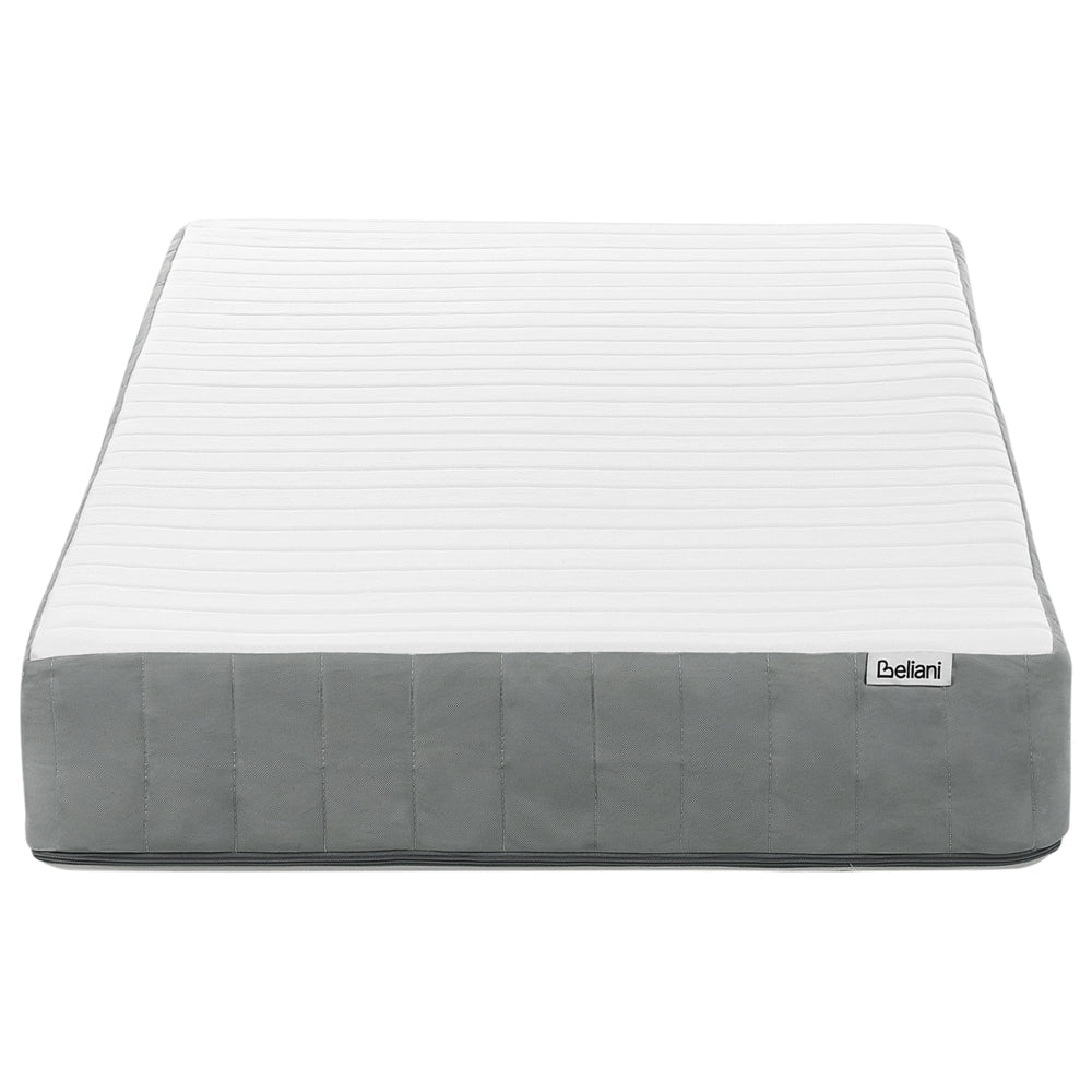 Materasso a molle insacchettate EU misura singola con maniglie imbottitura in memory foam rivestimento rimovibile 90 x 200 cm Rigidità media Design moderno trapuntato