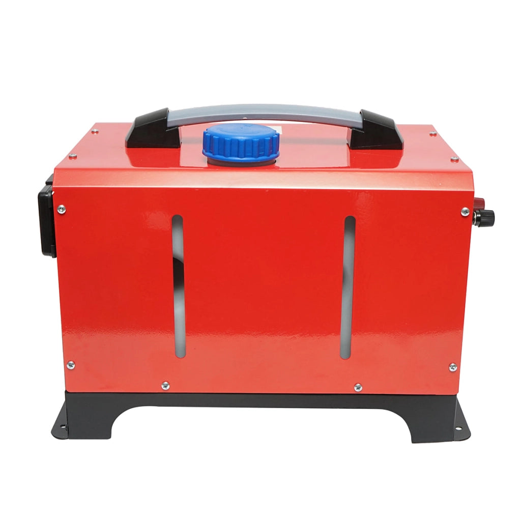 Riscaldatore stazionario silenzioso portatile 12–24V, 5 kW, display LCD, telecomando e candela Kyocera, made in Japan