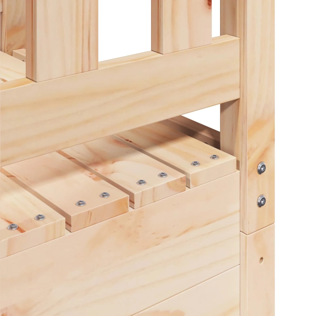 Torre da Gioco per Esterni Naturale Legno di pino massiccio 826529